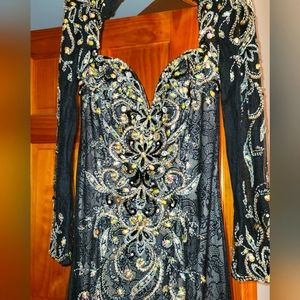 Bedazzled Elegant dress super classy